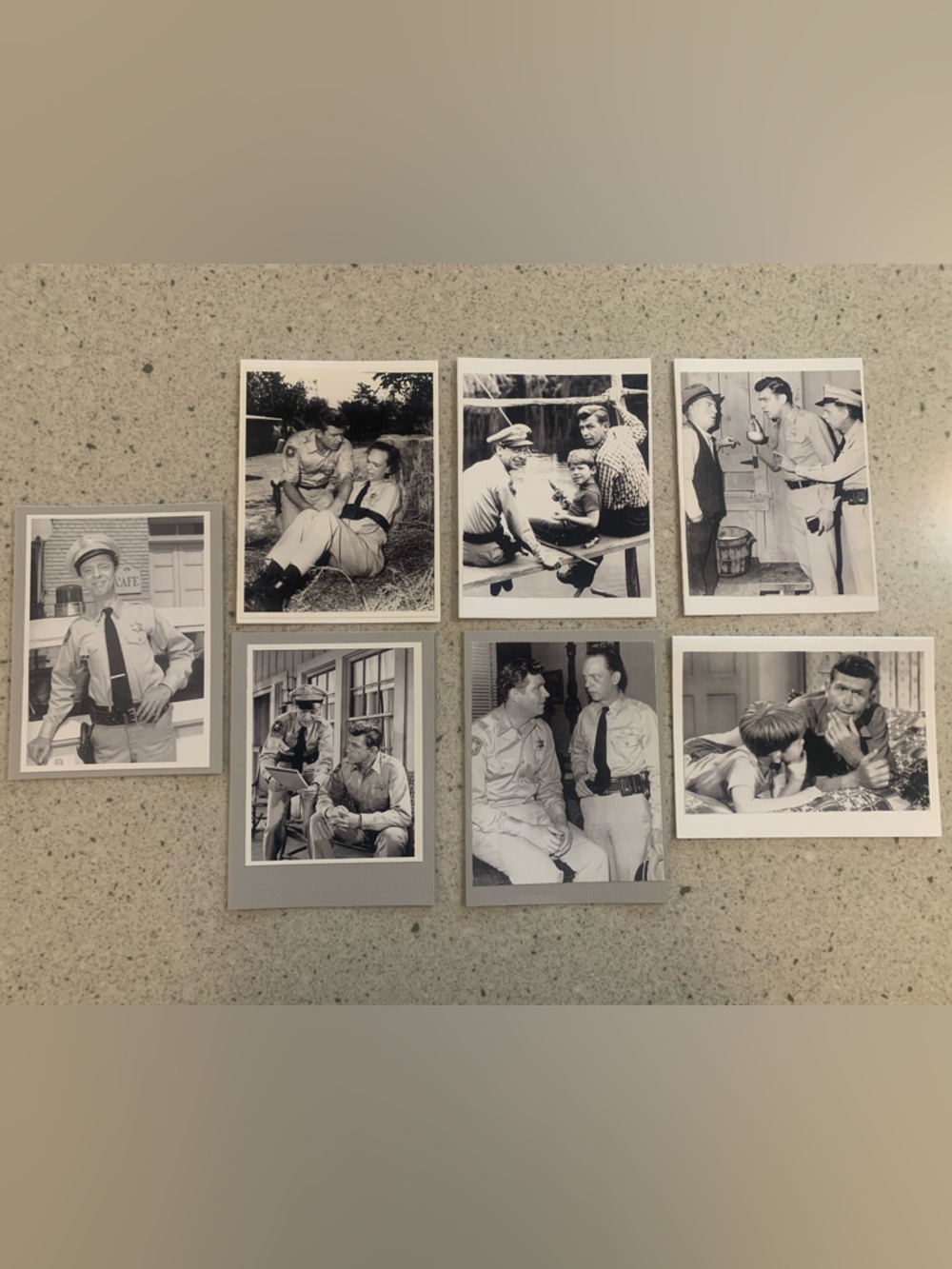Lot of 7 Handmade "The Andy Griffith Show" Blank Greeting Cards Classic TV
